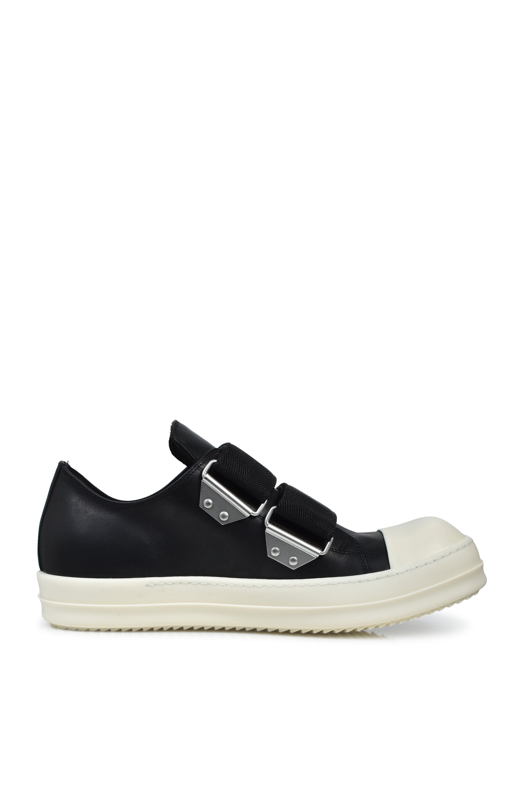 STRAP LOW SNEAKS / BLACK/MILK/MILK
