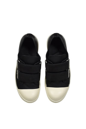 STRAP LOW SNEAKS / BLACK/MILK/MILK