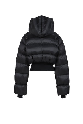 HOODED JKT / BLK