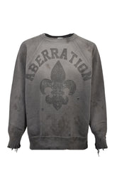 CREW NECK SWEAT/ABBERATION / CHA