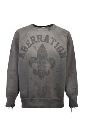 CREW NECK SWEAT/ABBERATION / CHA