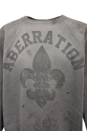 CREW NECK SWEAT/ABBERATION / CHA