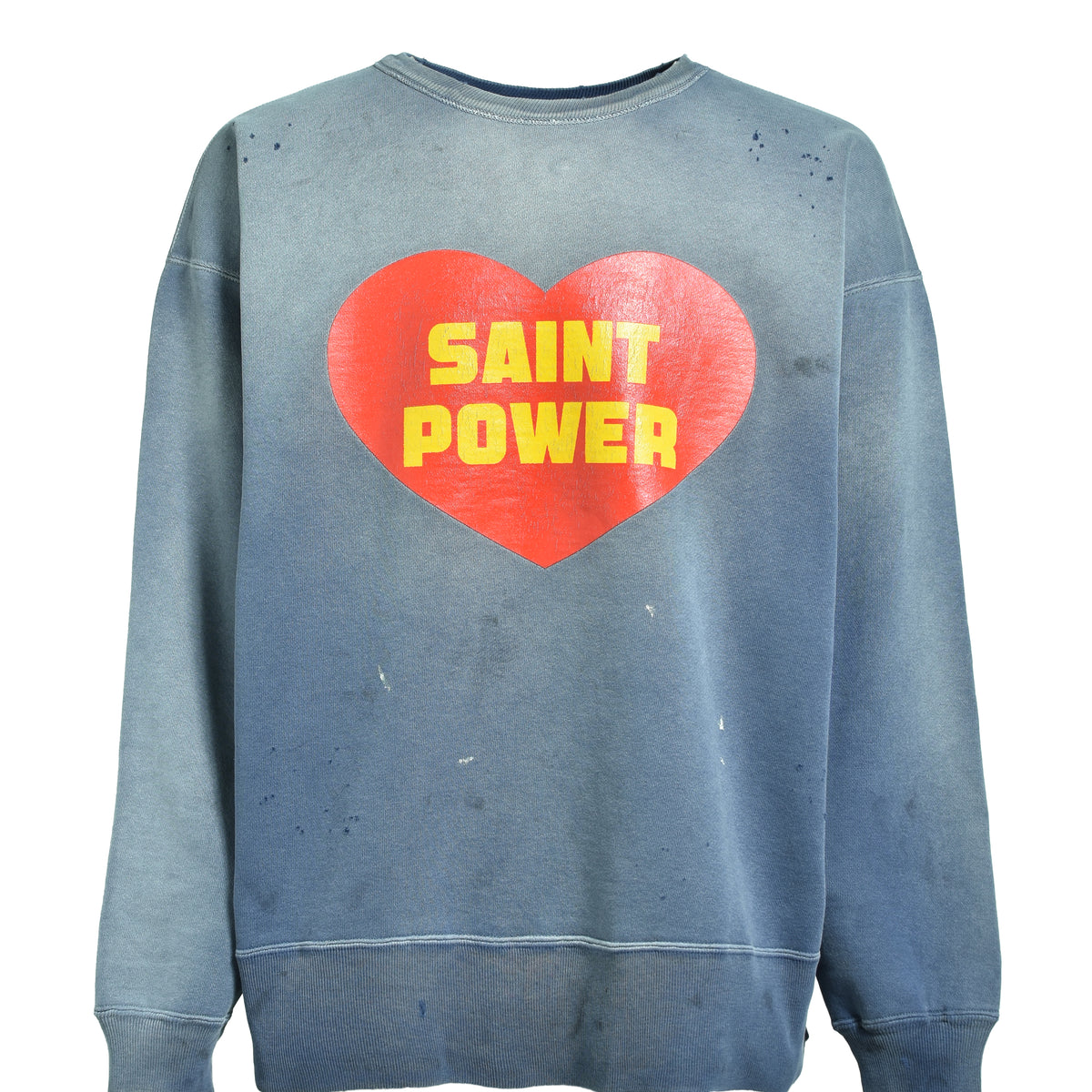 SAINT Mxxxxxx セントマイケル FW25 CRW NECK SWT/SAINT POWER / NVY