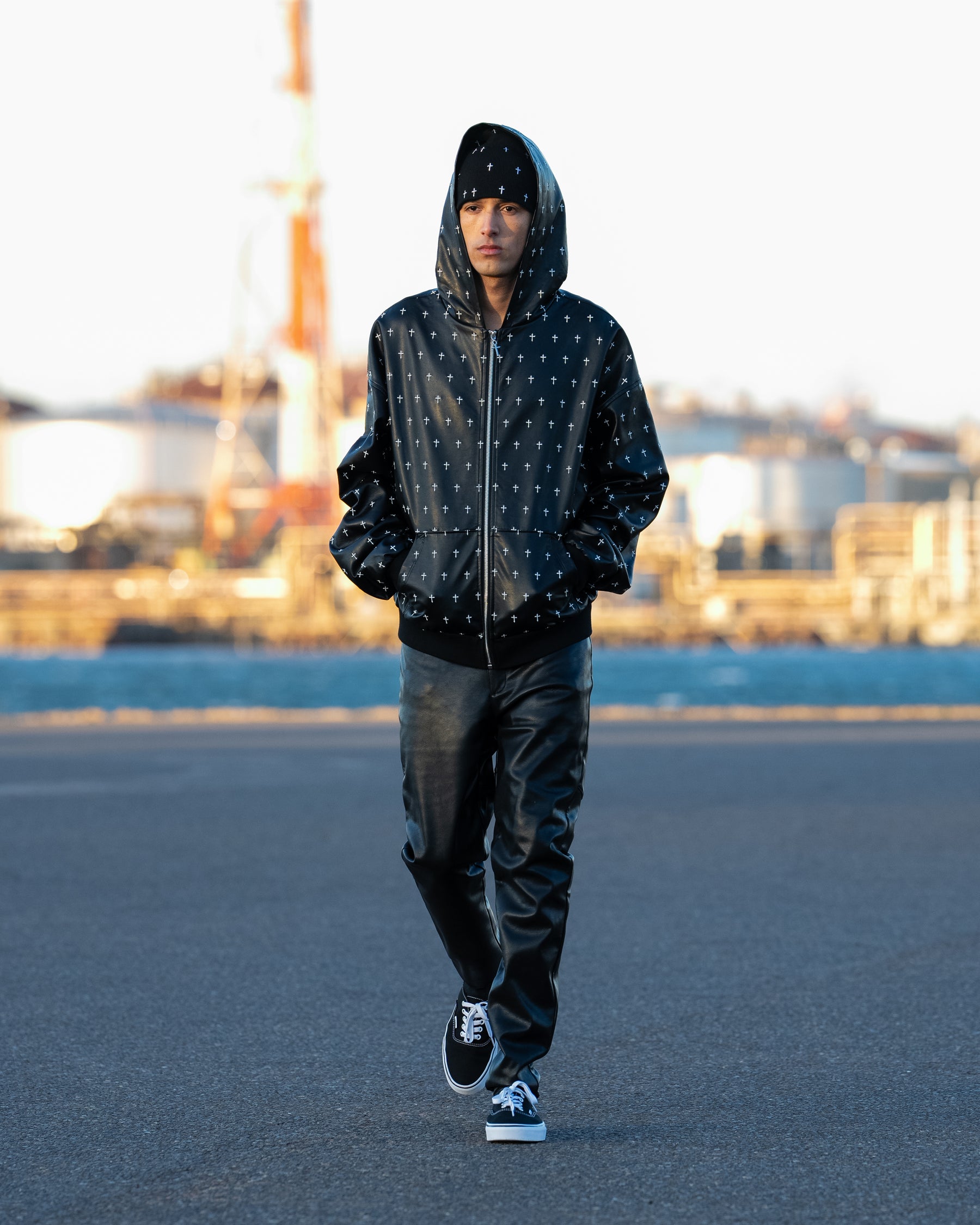 今季新品)HAUNT麻ノースリーブ LAST NESTFW25 