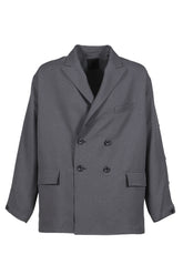 TECH DOUBLE-BREASTED JACKET / CHA