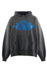HOODIE/ANGEL / BLACK