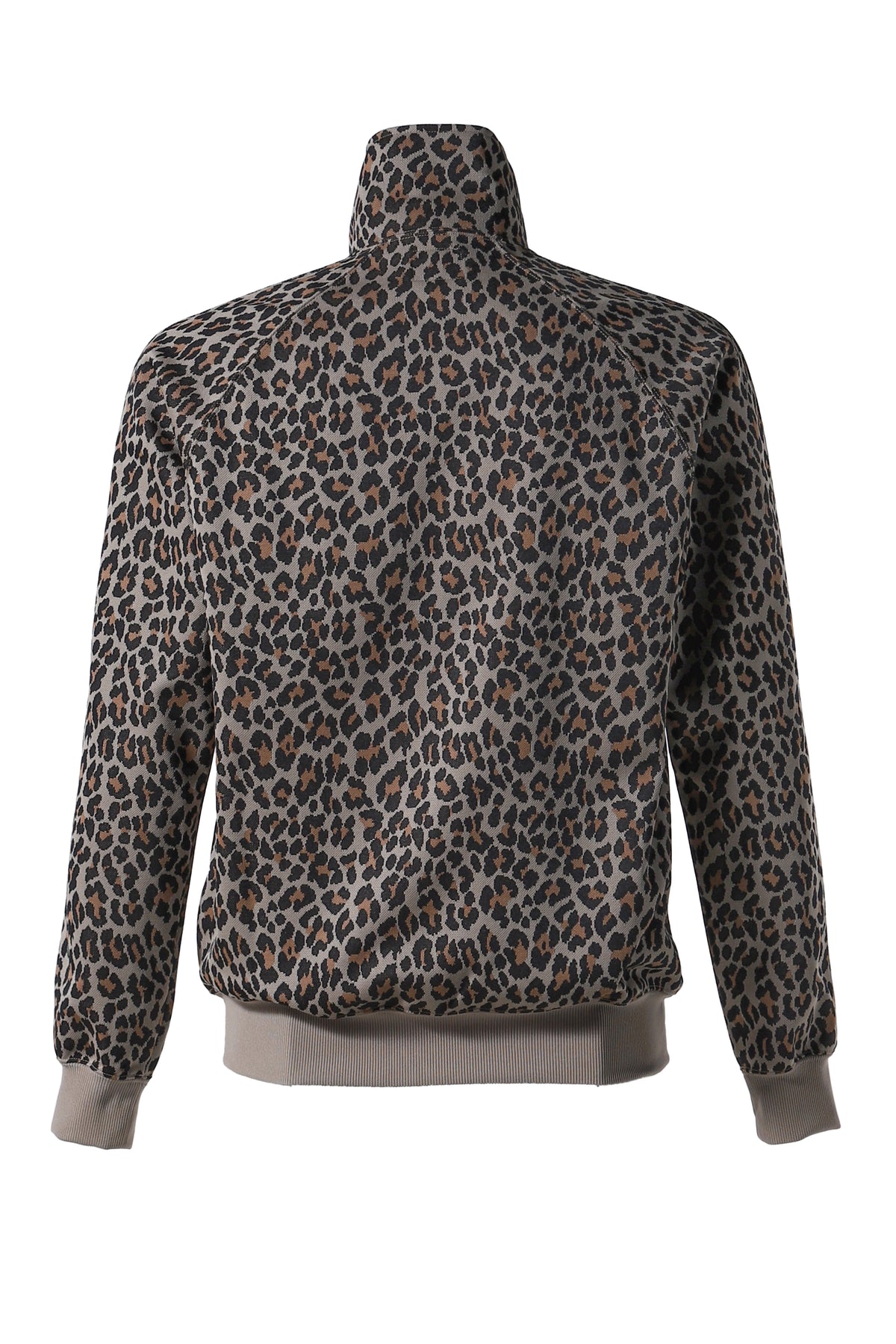 TRACK JACKET - POLY JACQUARD / B-LEOPARD