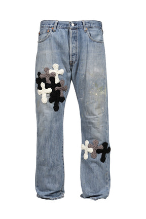 3D CROSS DENIM / MULTI