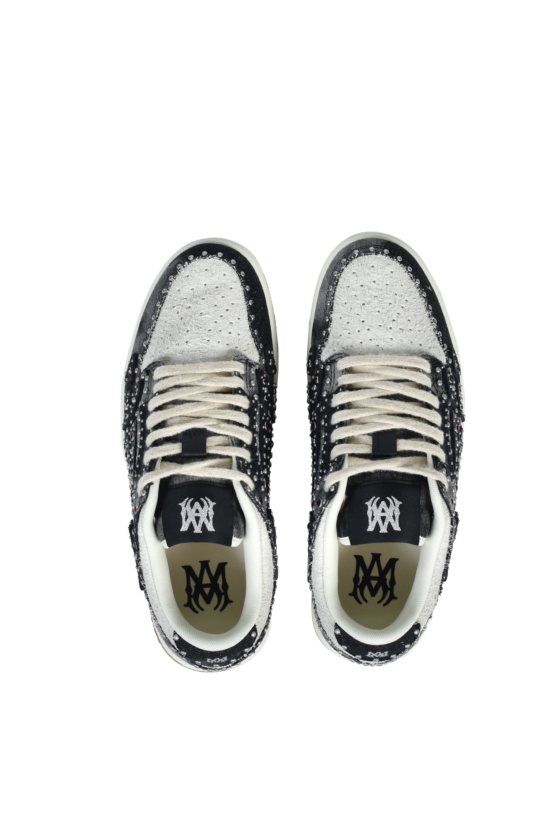 STUD SKEL TOP LOW / BLK