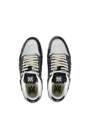 STUD SKEL TOP LOW / BLK