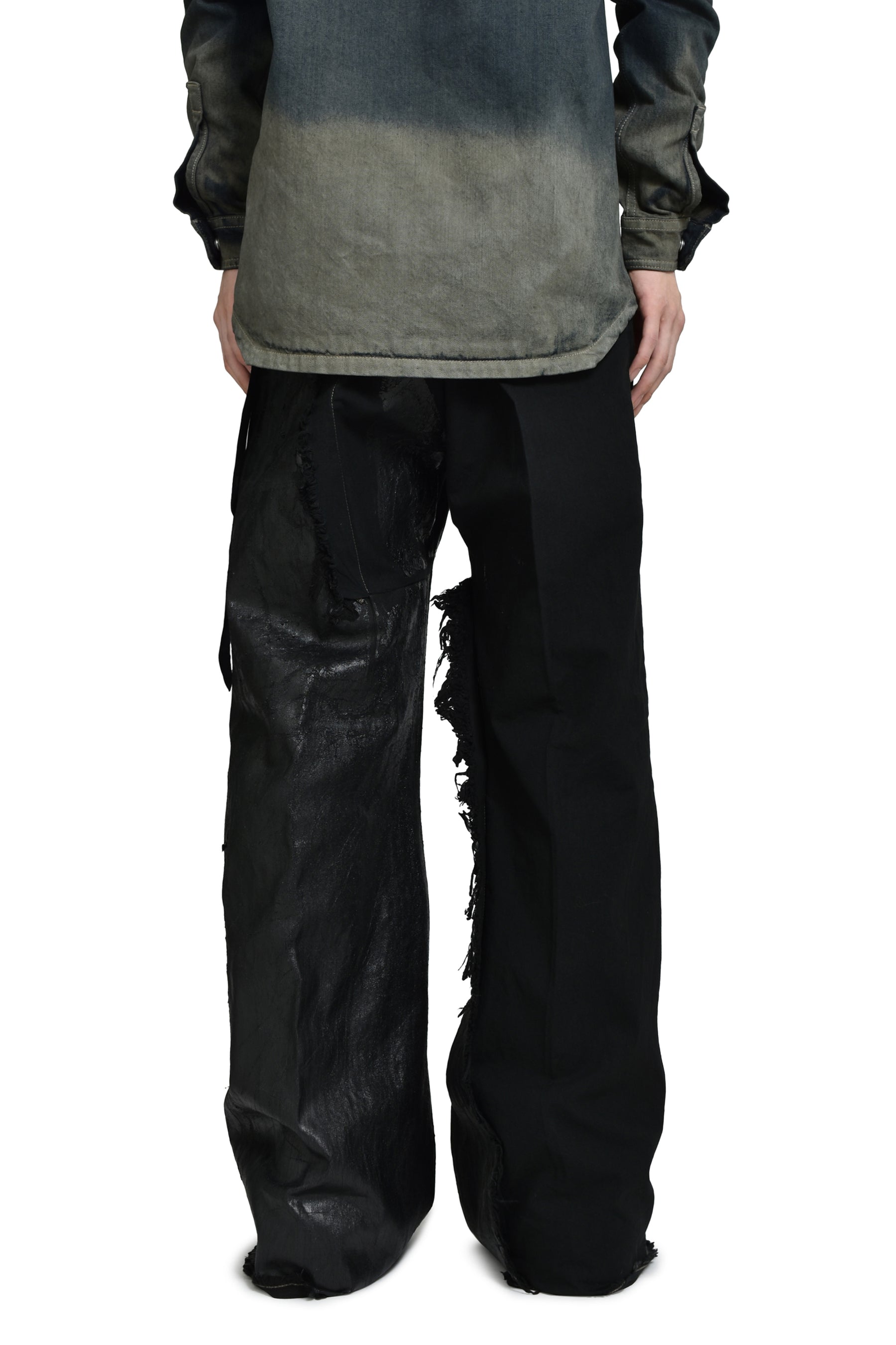 Rick Owens FW25 JORIS TROUSERS / BLACK - NUBIAN