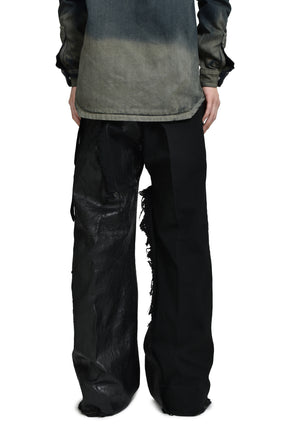 Rick Owens FW25 JORIS TROUSERS / BLACK - NUBIAN