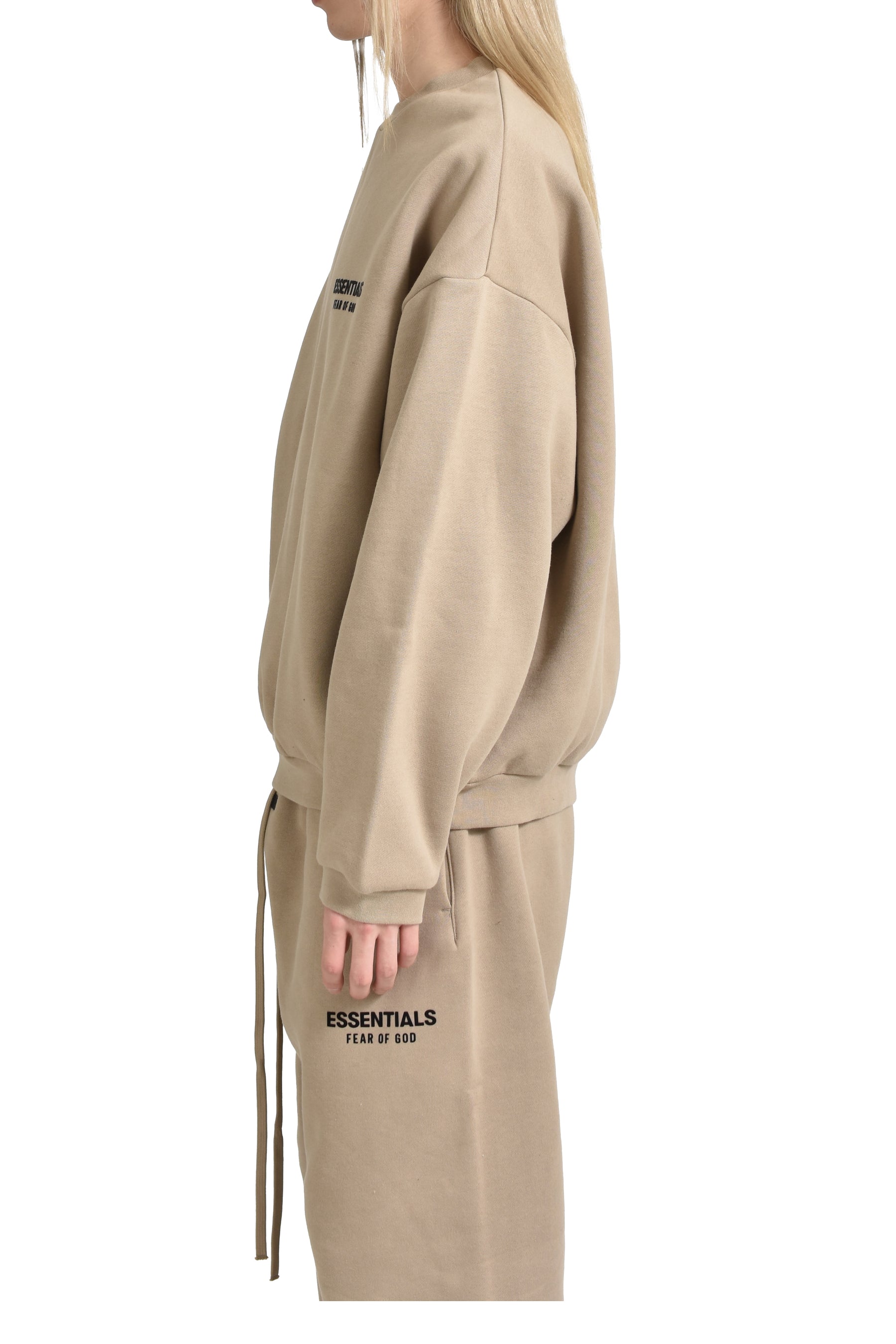 FLEECE CREWNECK / DESERT SAND