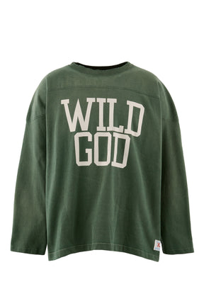 FOOTBALL SWEAT/WILD GOD / GRN
