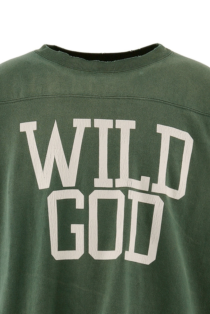 FOOTBALL SWEAT/WILD GOD / GRN