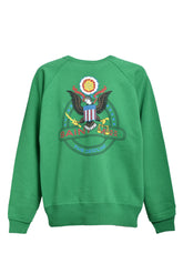 CRW NECK SWET/THE DECLINE / GRN