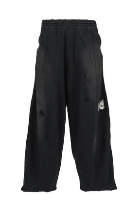 DECONSTRUCTED HD SWEAT PANT - COTTON FRENCH TERRY / BLK