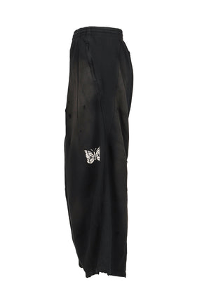 DECONSTRUCTED HD SWEAT PANT - COTTON FRENCH TERRY / BLK