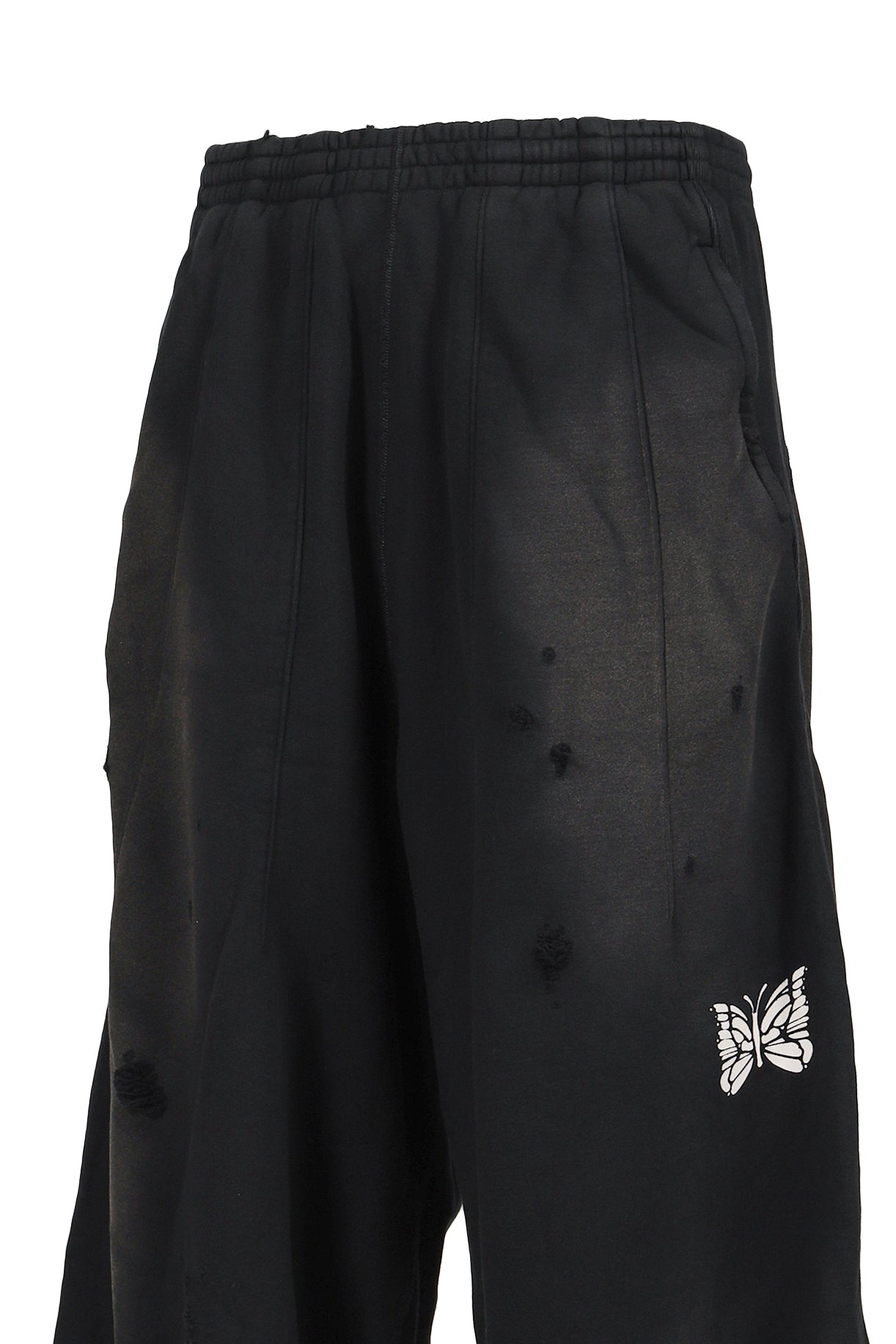 DECONSTRUCTED HD SWEAT PANT - COTTON FRENCH TERRY / BLK