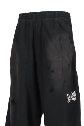 DECONSTRUCTED HD SWEAT PANT - COTTON FRENCH TERRY / BLK