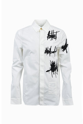 REV SHIRT / MILK BLK