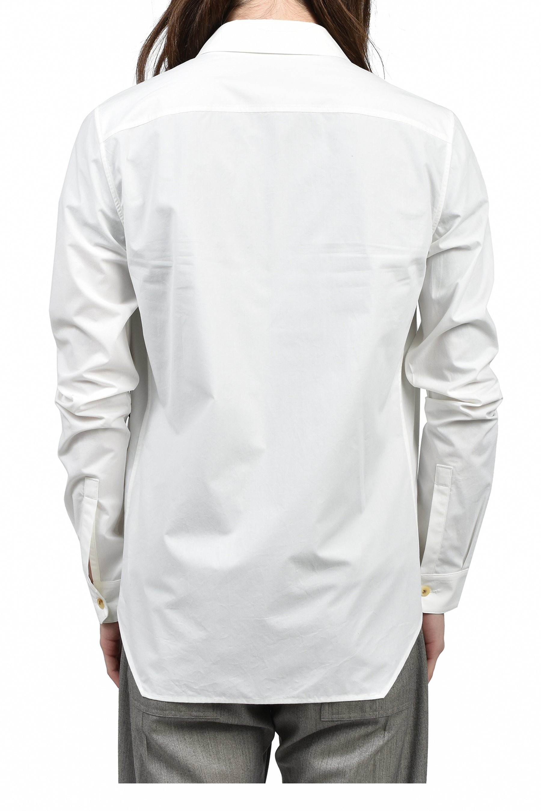 REV SHIRT / MILK BLK