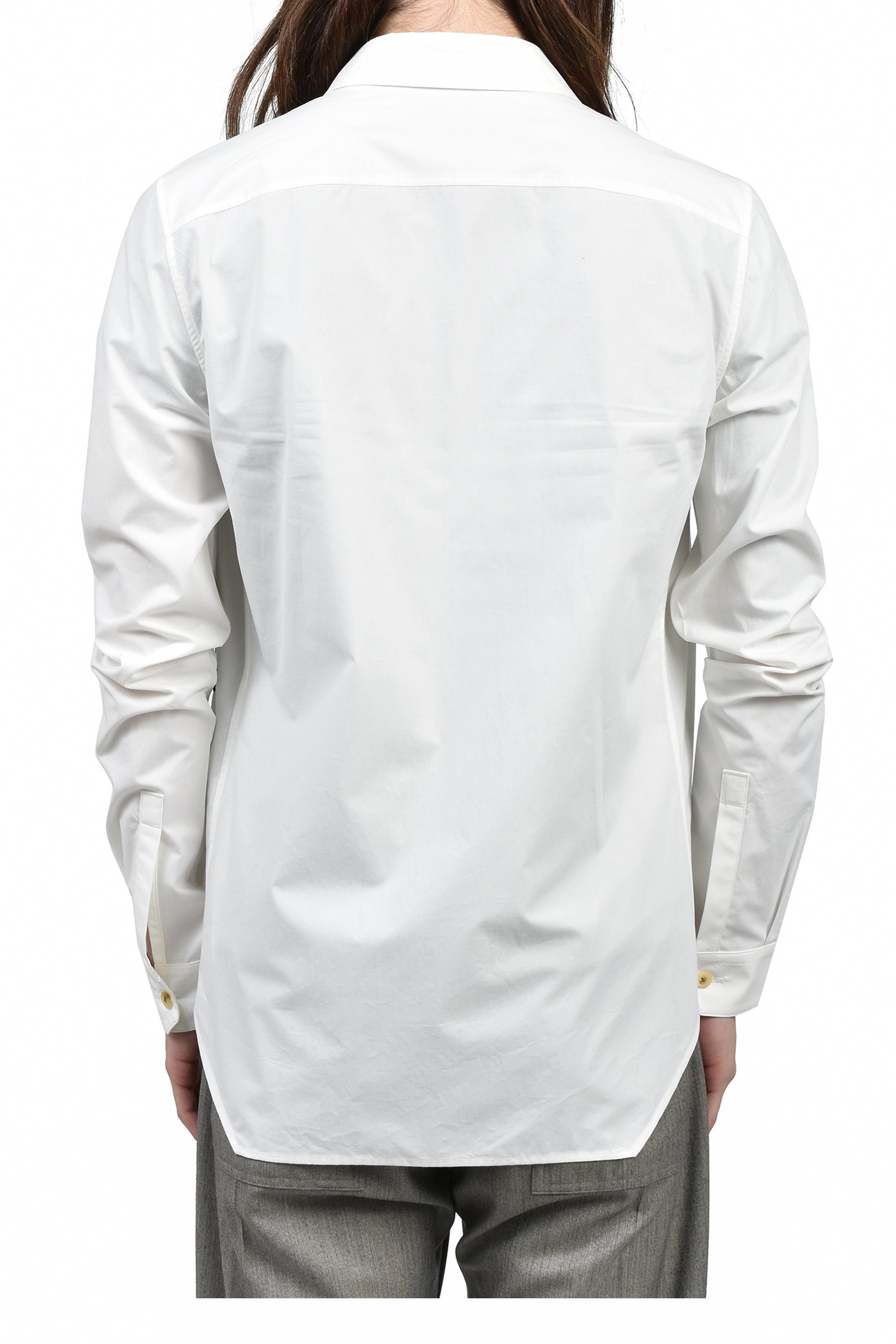 REV SHIRT / MILK BLK