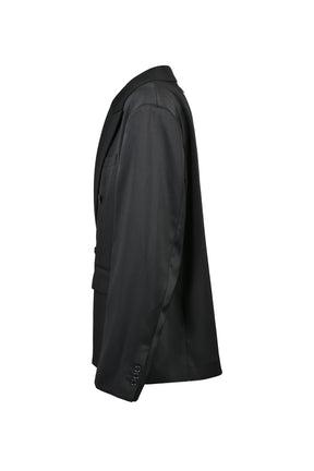 OVERSIZE DOUBLE JACKET / BLK