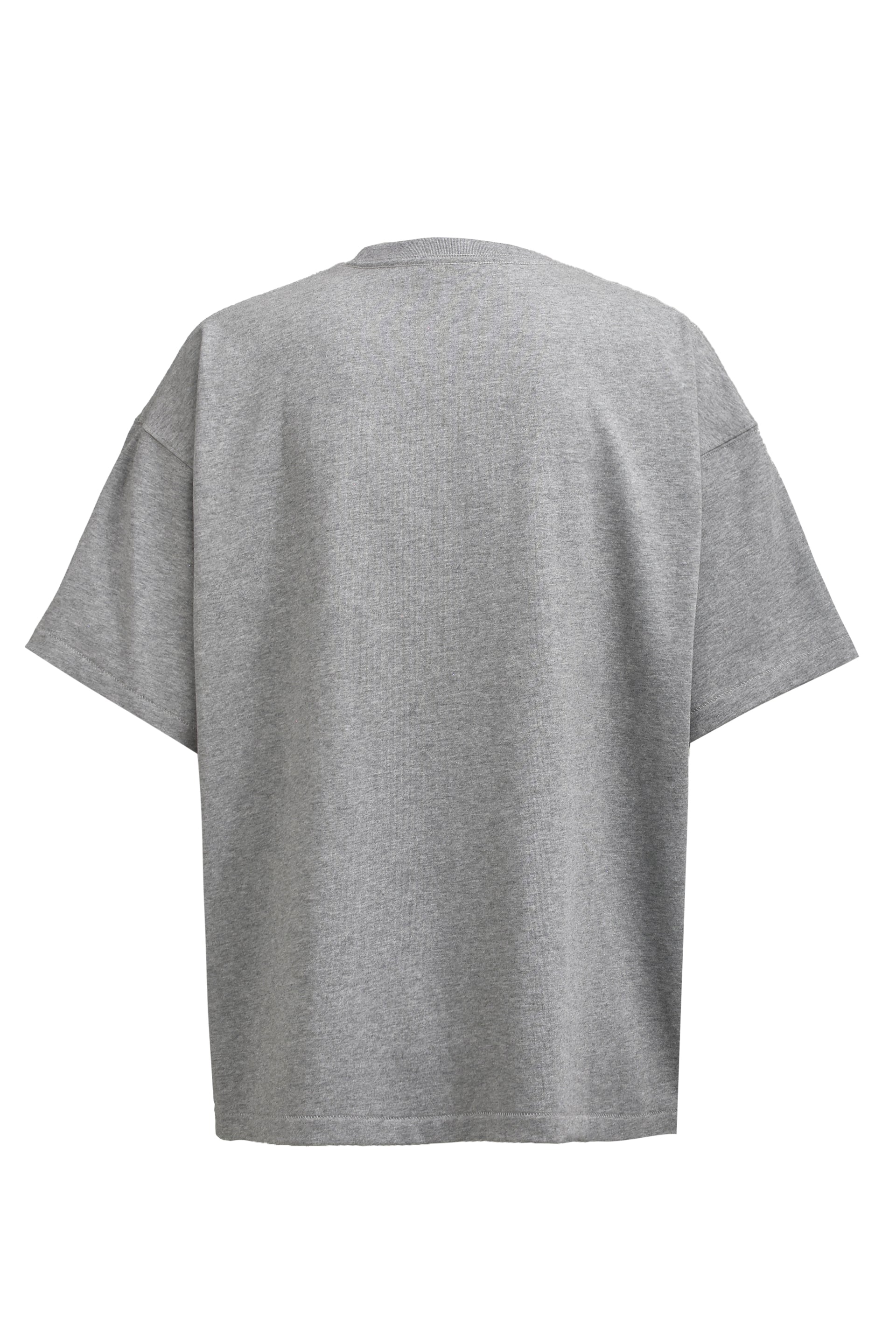 BREATH BJ LOGO TEE / GRY