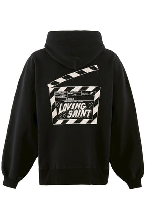 HOODIE/I LOVE SAINT / BLK