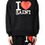 SAINT Mxxxxxx HOODIE/I LOVE SAINT / BLK