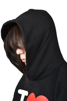 SAINT Mxxxxxx HOODIE/I LOVE SAINT / BLK