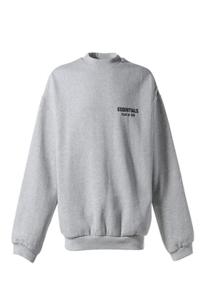 FLEECE CREWNECK / LT. HEATHER GRY