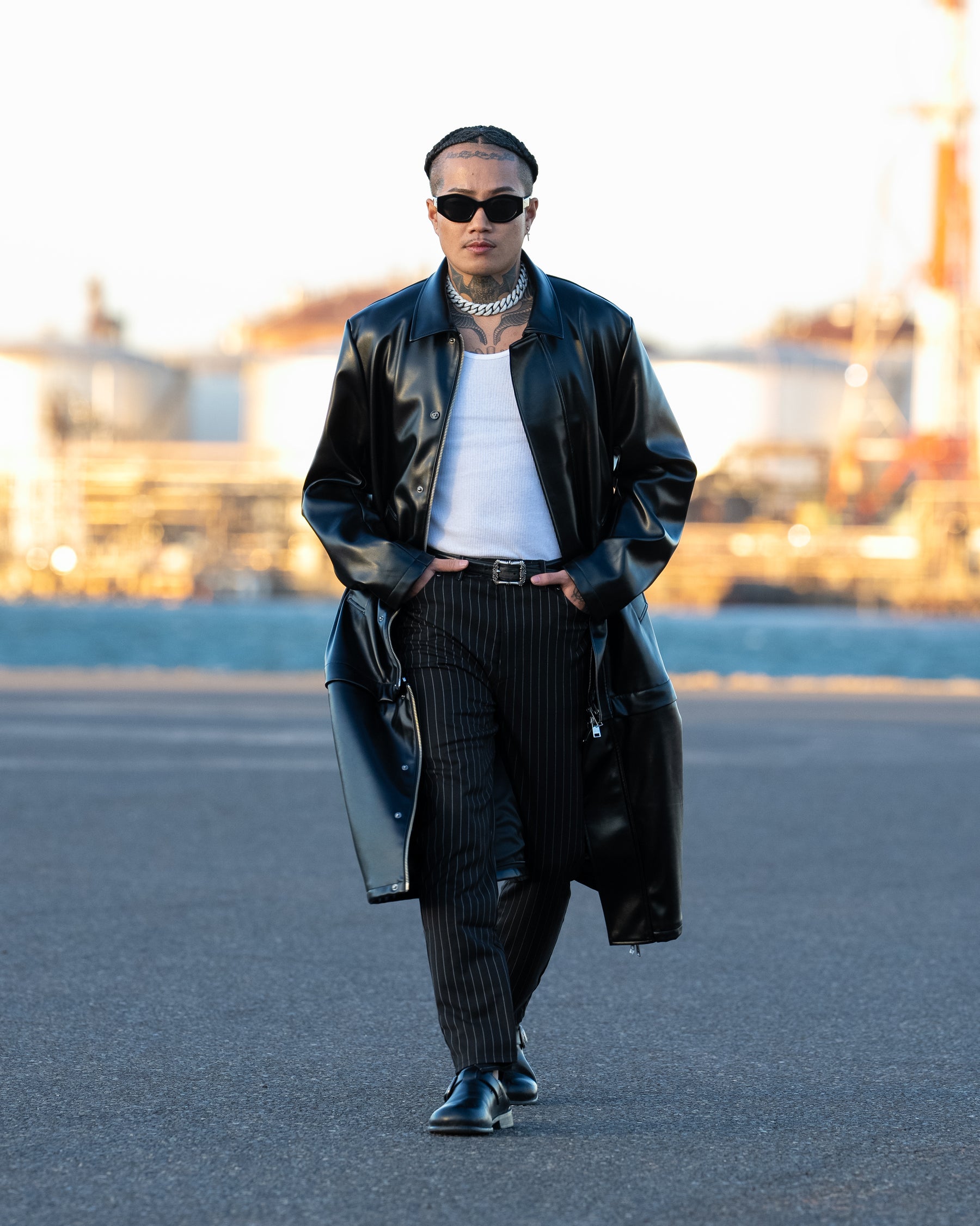 「Ki」新品FW25最新 Mesh Pile Crew WF L On sale from Saturday, November 1st LAST NEST FW25 Final Delivery