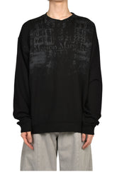 NUMBER SWEATSHIRT / BLK
