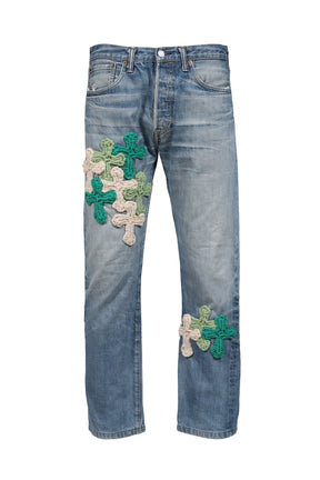 3D CROSS DENIM / MULTI