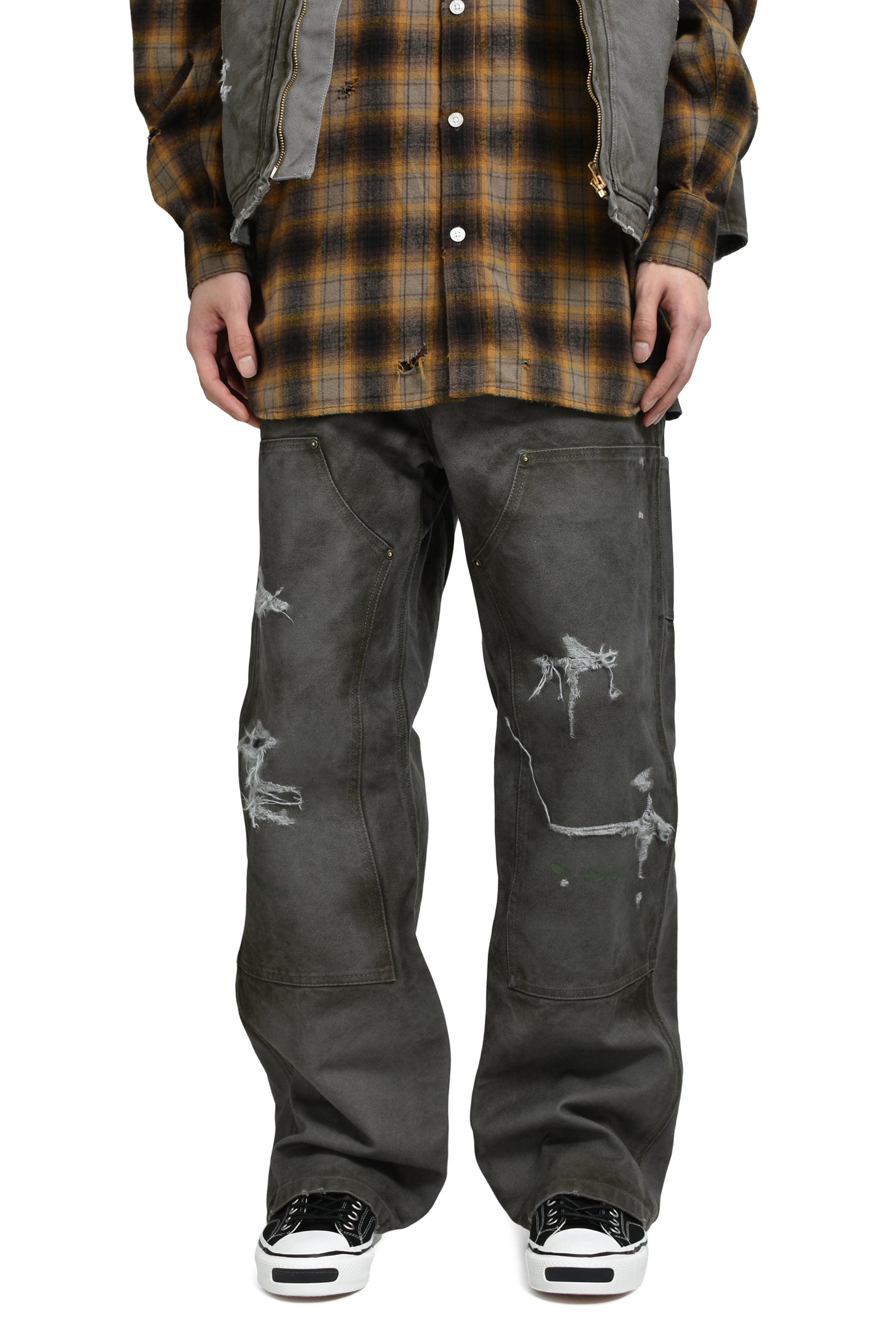 BORO PAINTER PANTS / GRY