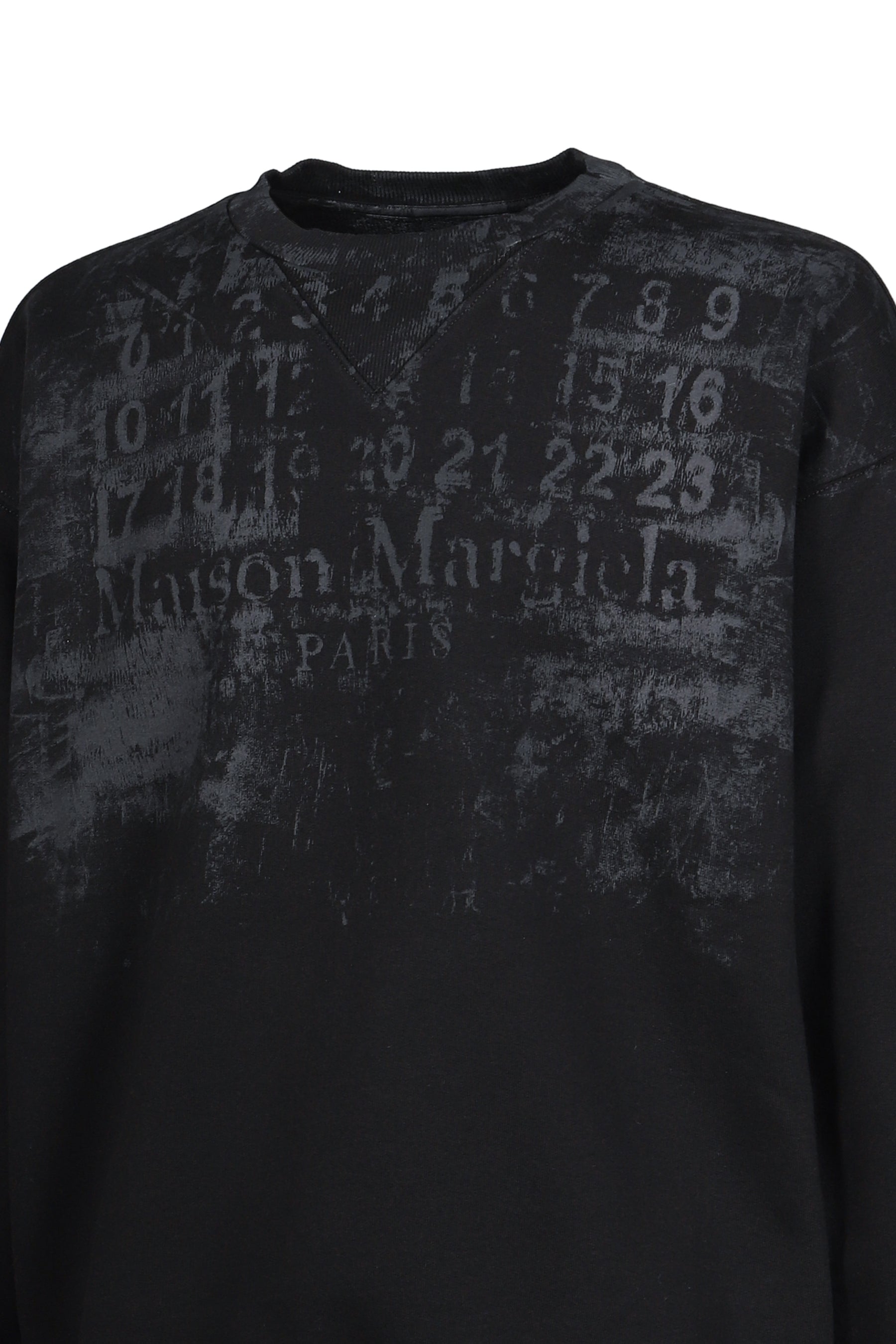 NUMBER SWEATSHIRT / BLK
