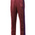 NARROW TRACK PANT - POLY SMOOTH / WINE
