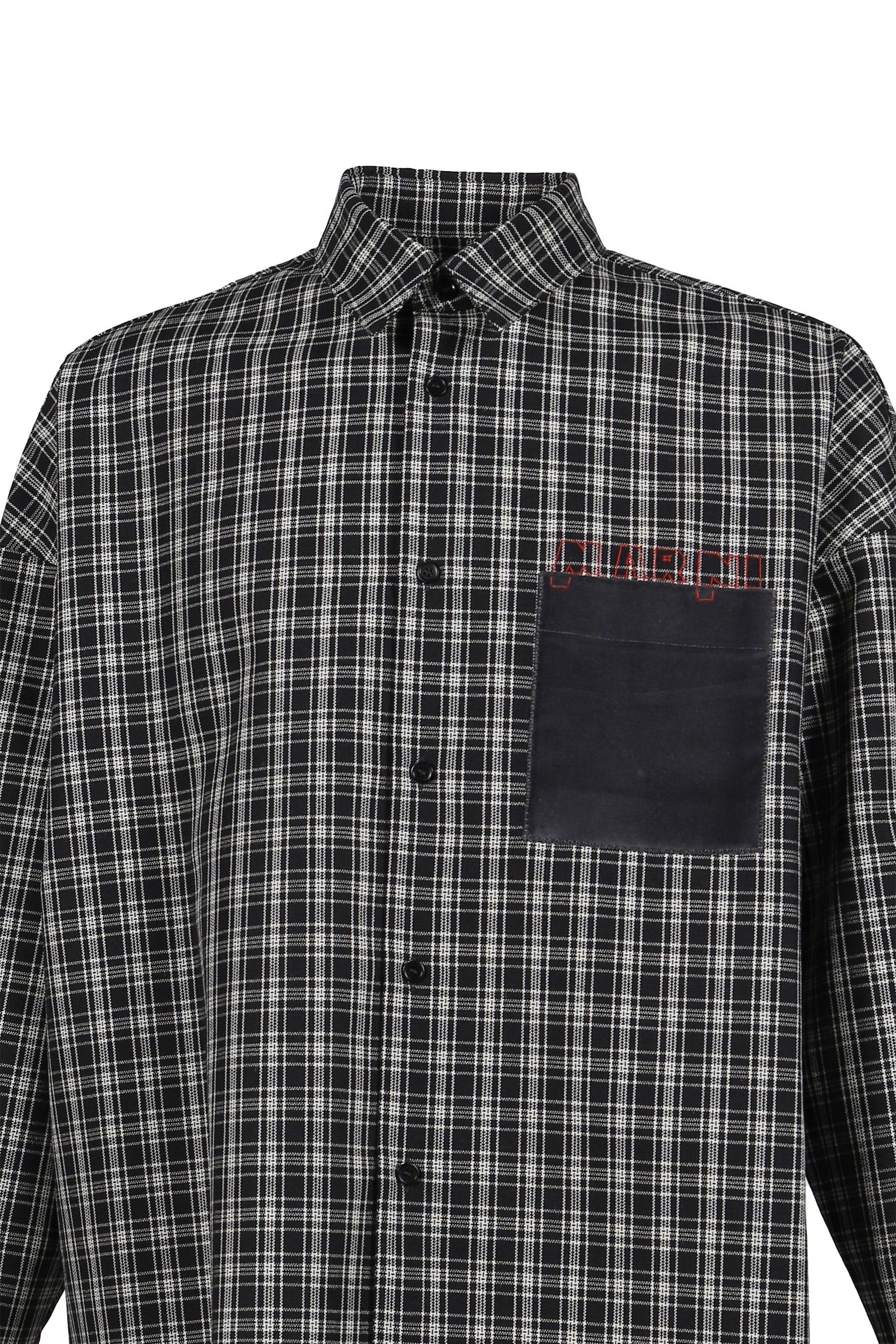 MARNI マルニ FW25 L/S SHIRT / BLK - NUBIAN ヌビアン