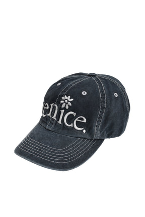 VENICE CAP WOVEN / BLK