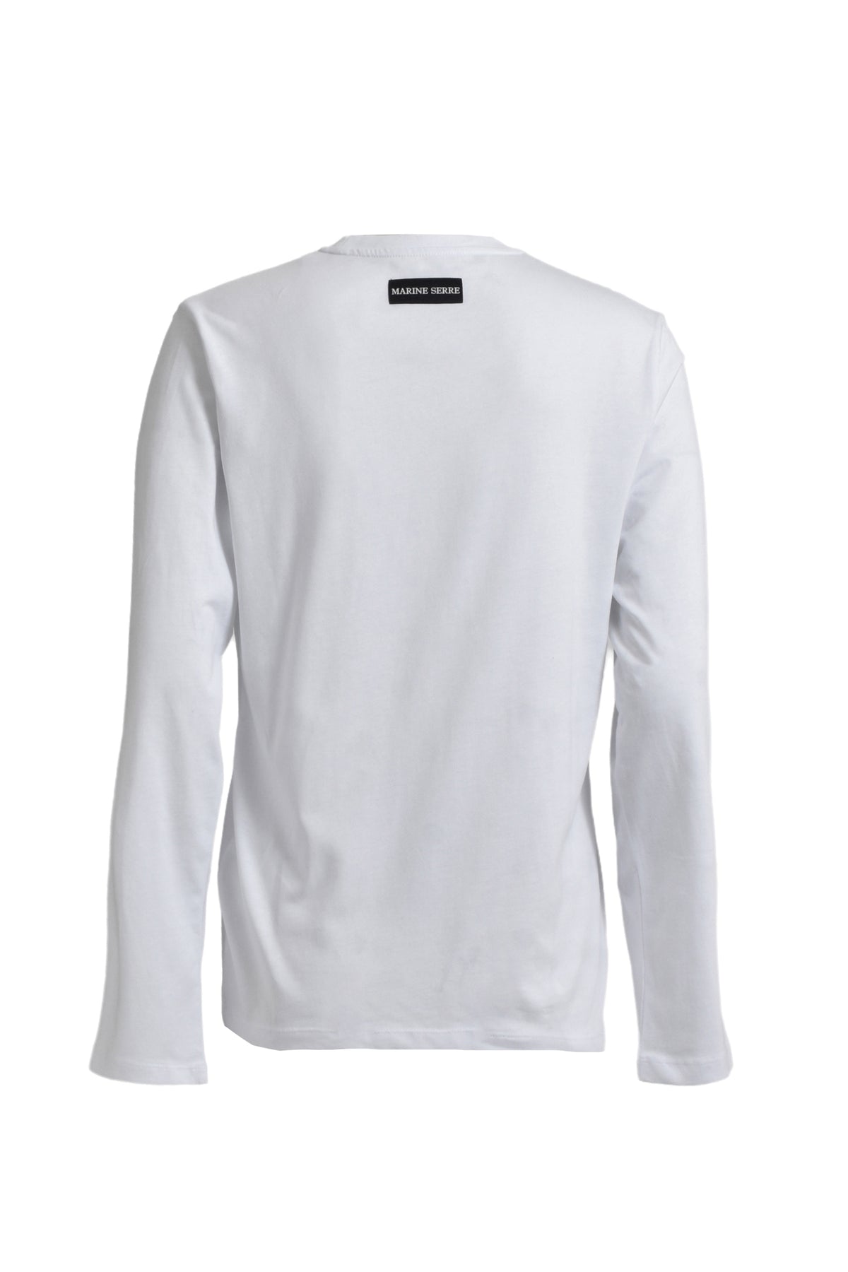 MOON LOGO JERSEY LONG SLEEVES T-SHIRT / WHT