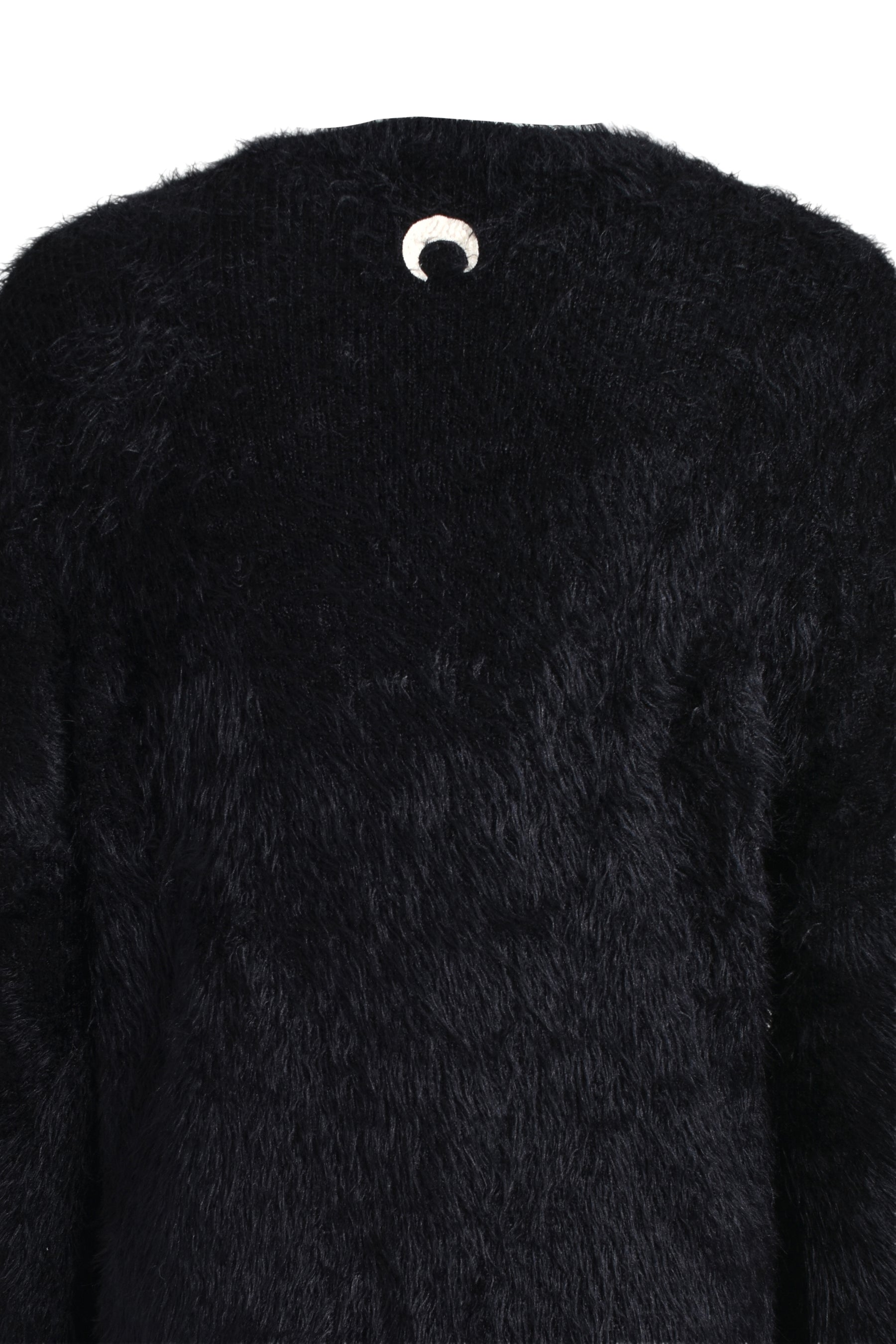 WILD PUFFY KNIT CREWNECK PULLOVER / BLK