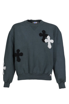 CREWNECK SWEAT / D.GRN