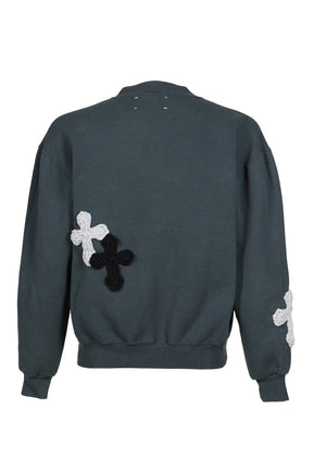 CREWNECK SWEAT / D.GRN