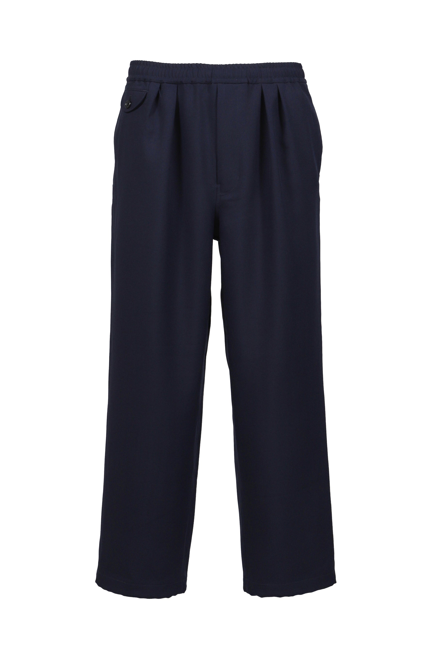 TECH WIDE EASY 2P TROUSERS / NVY