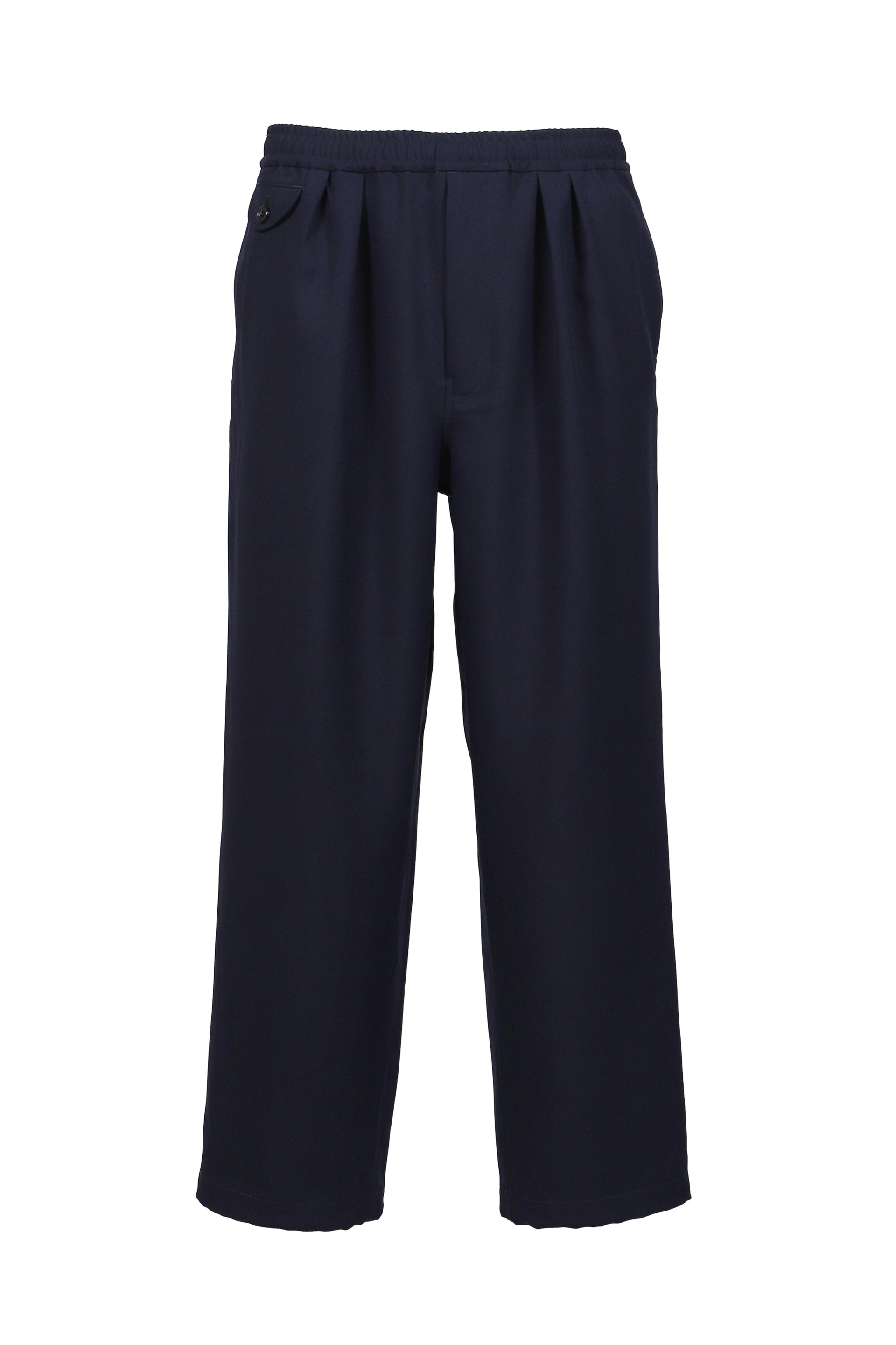 TECH WIDE EASY 2P TROUSERS / NVY