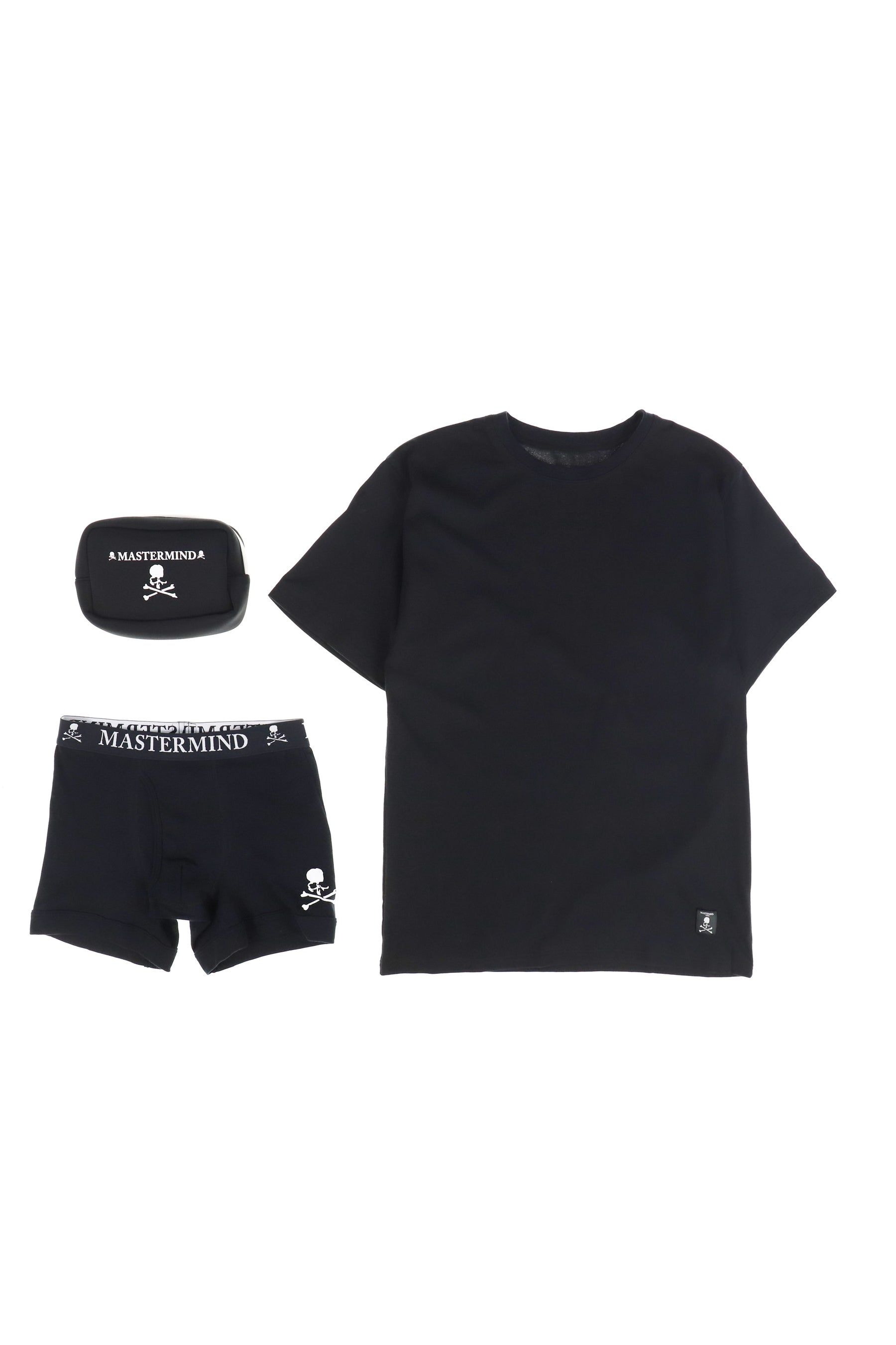 T-SHIRT & TRUNKS SET / BLK