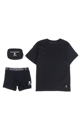 T-SHIRT & TRUNKS SET / BLK