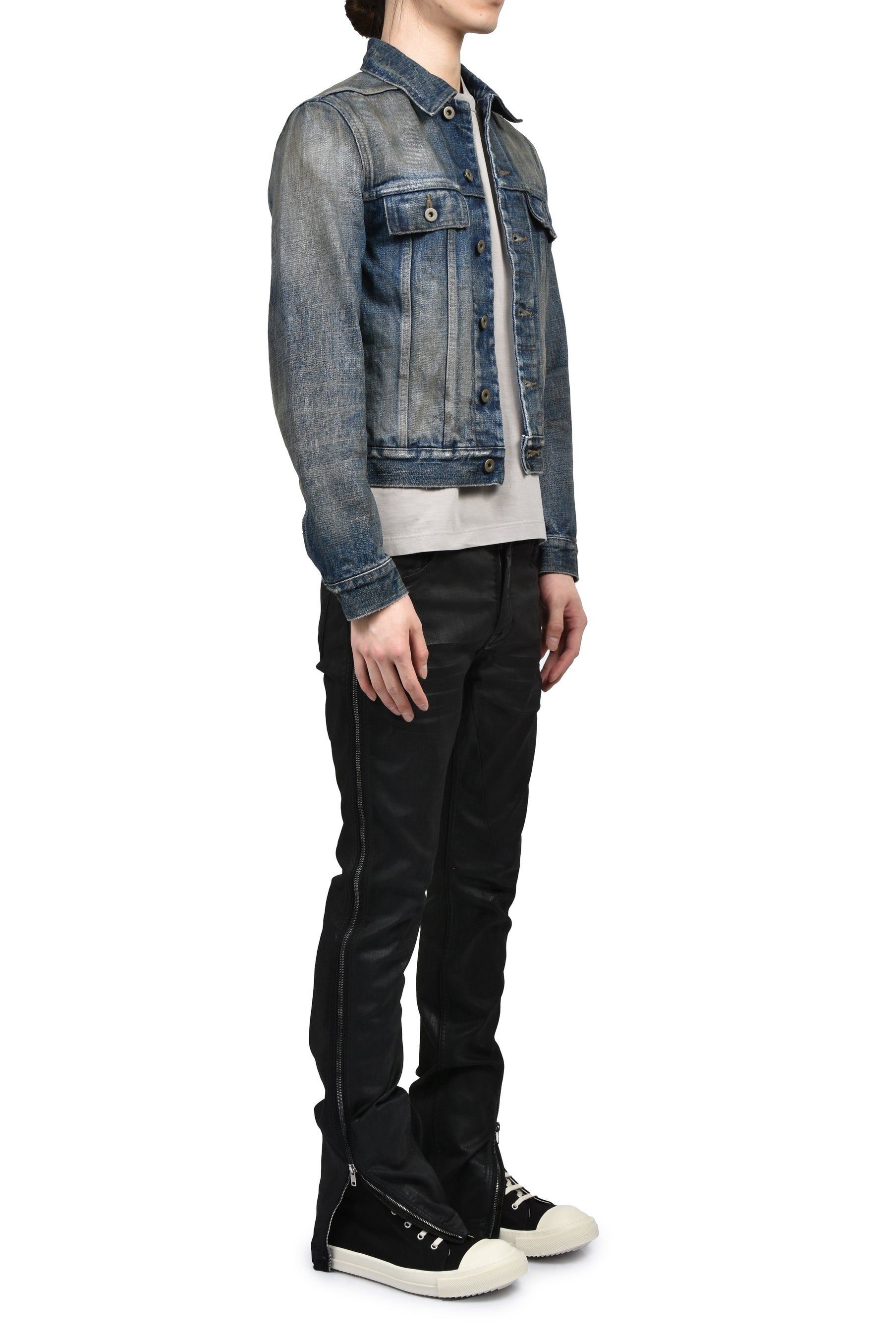 Rick Owens SS26 VEGA JEANS / BLK - NUBIAN